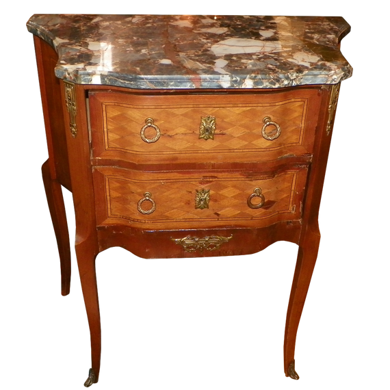 French Commode With Marble Top. Circa 192.